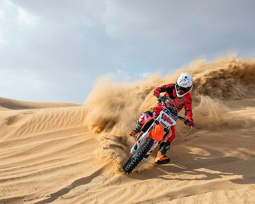 Motocross 300CC à Dakhla — Circuit sunset