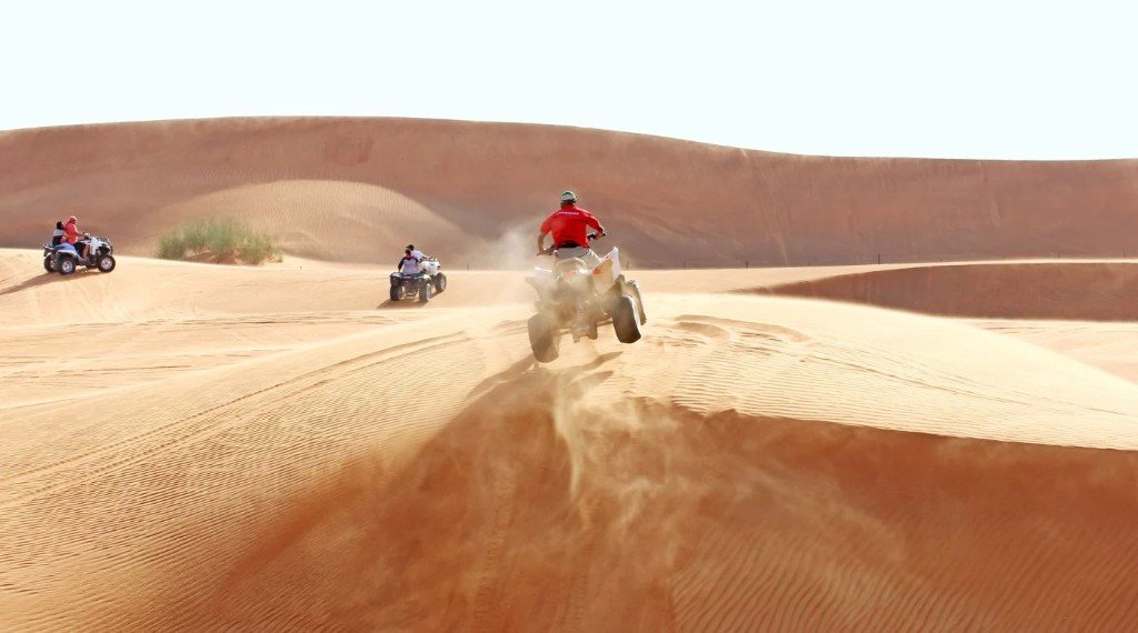 Quad à Dakhla — Circuit sportif